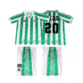 Real Betis Tomas Olias 20 Barn Retro Hjemme Fotballdrakt 1996 1997 Kortermet